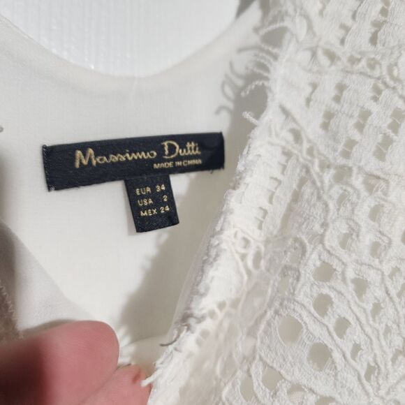 MASSIMO DUTTI pleated tank - Picture 3 of 5